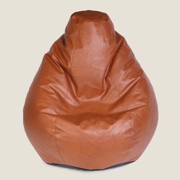 Kaikoo Faux Leather Tear Drop Beanbag