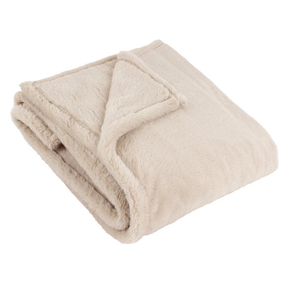 Kallu Faux Fur Throw Blanket