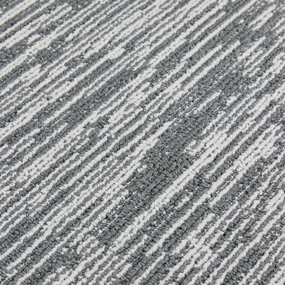 Photo 2 of Marvel Broken Stripe Hard-wearing Washable Runner Photo 2 of Marvel Broken Stripe Hard-wearing Washable Runner