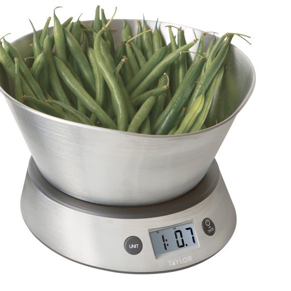 Taylor Pro Weighing Bowl Digital Dual 5kg Kitchen Scale