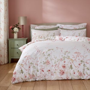 Nola Floral Duvet Cover And Pillowcase Set