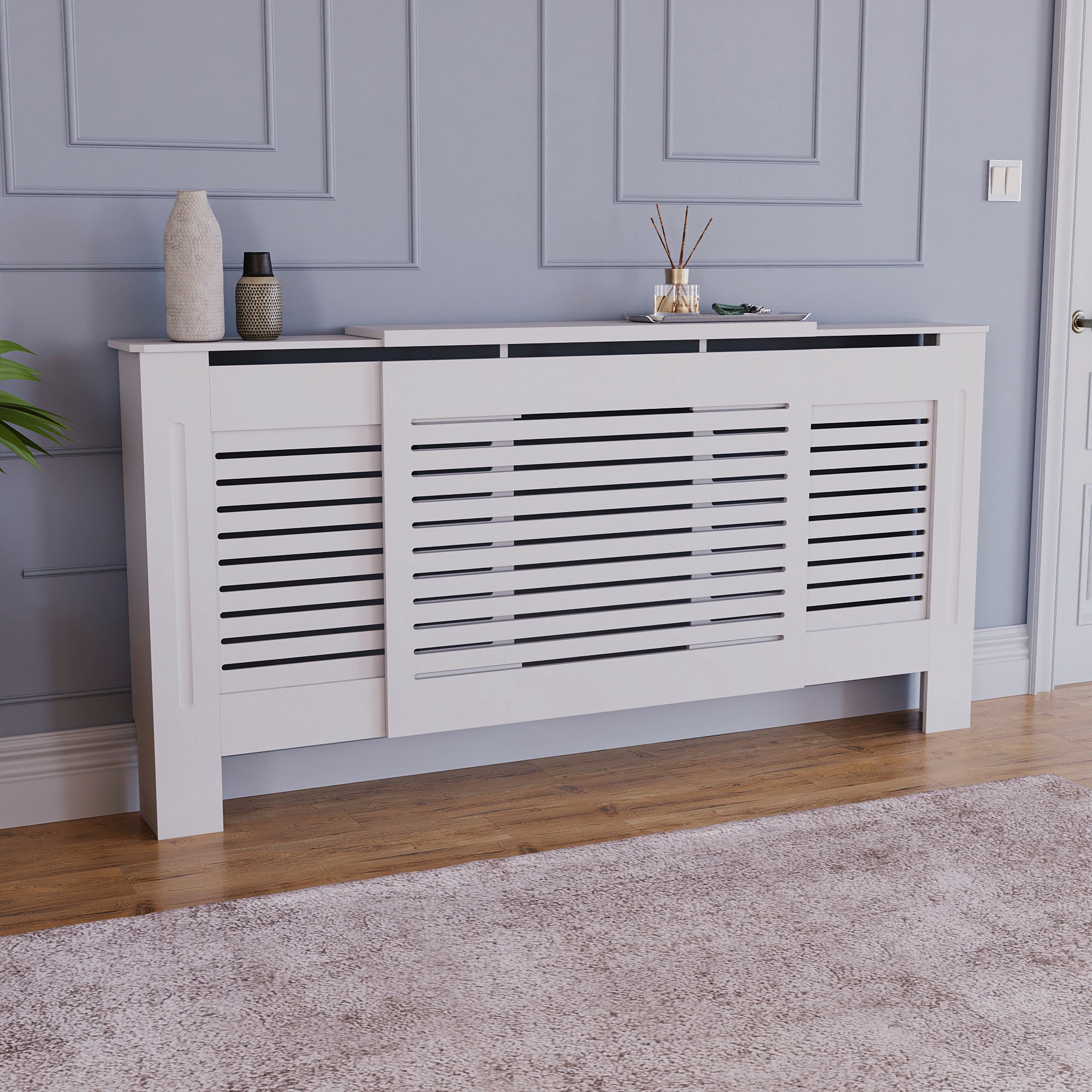 Vida Designs Milton Adjustable Radiator Cover