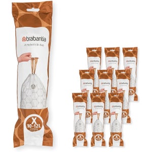 Brabantia Pack Of 200 10-12l Code X Perfectfit Bin Bags
