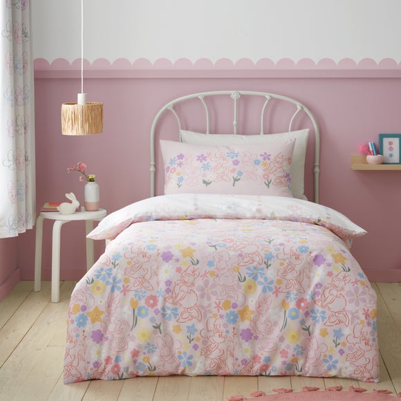 Disney Minnie Mouse Daisy Duck 100 Cotton Duvet Cover And Pillowcase Set