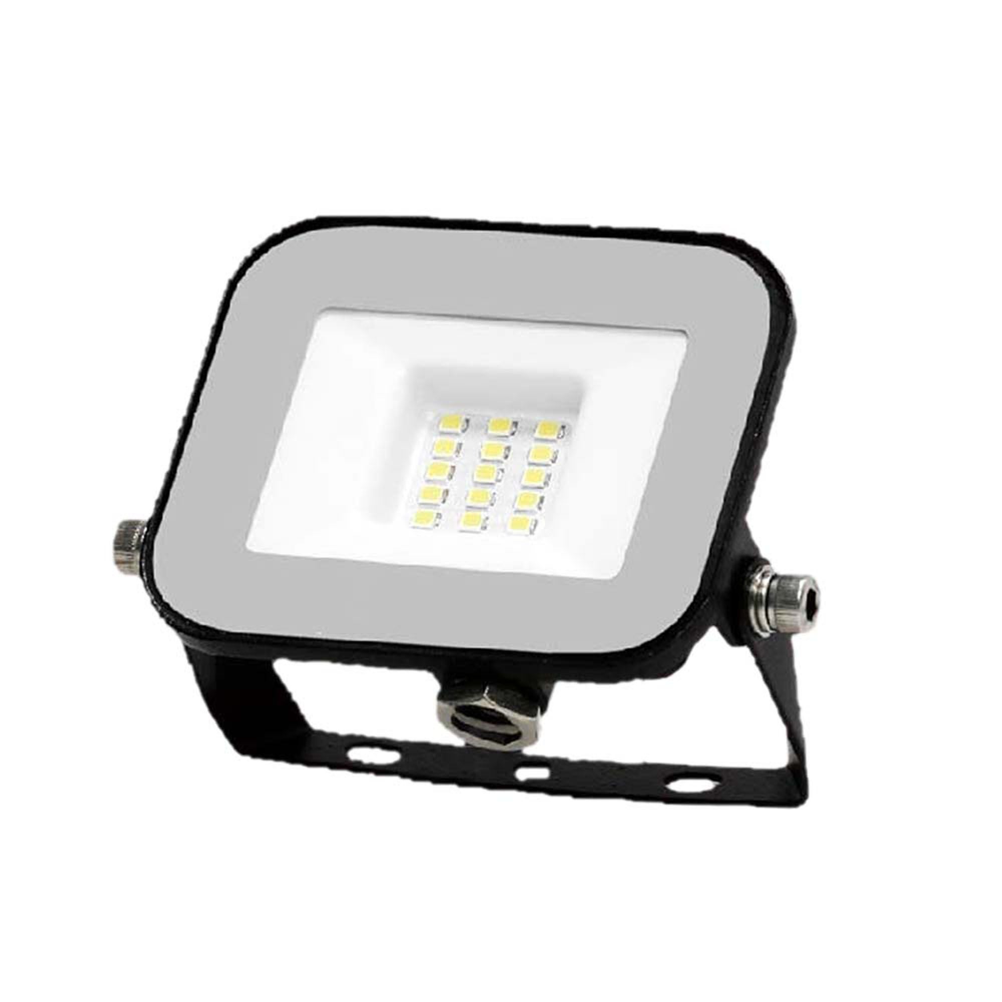 V Tac 10w Led Floodlight Outdoor Wall Light Black