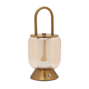 Hestia Lantern Rechargeable Colour Changing Led Touch Table Lamp