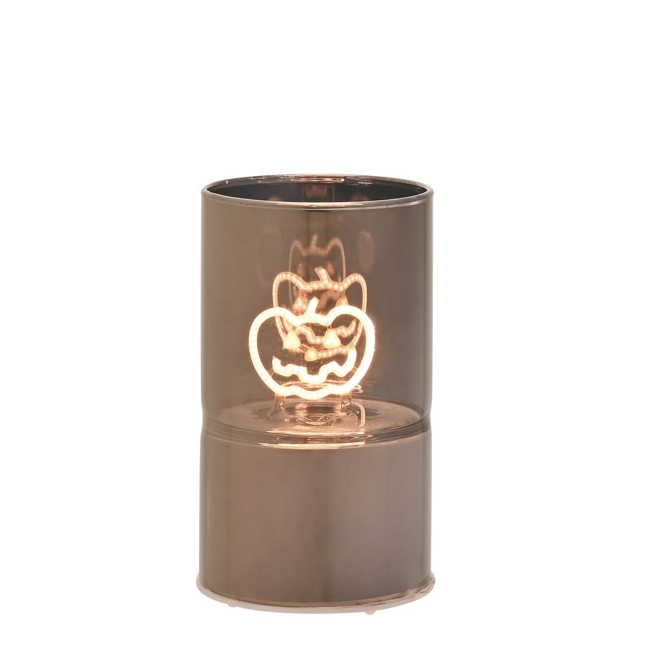 Grey Pumpkin Led Light Grey