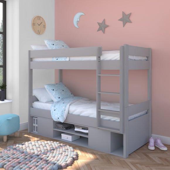 Stompa Uno Bunk Bed With Under Bed Storage Pine