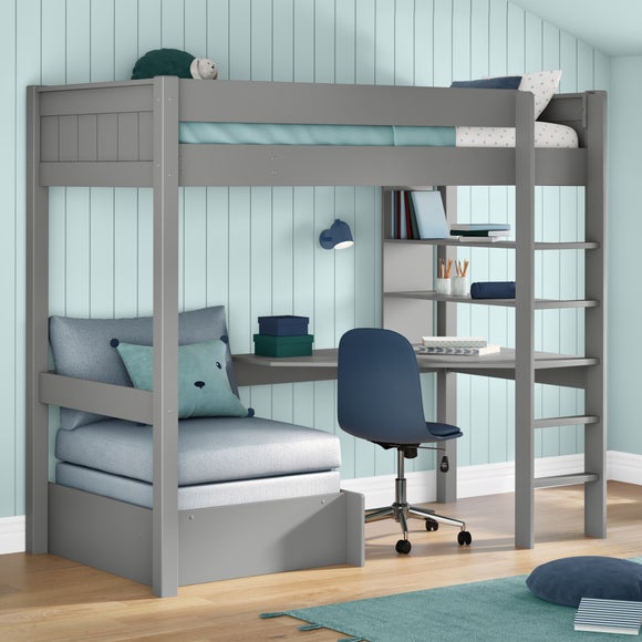 Classic Highsleeper with Desk And Chair Bed