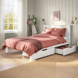 Classic Low End Bed With 2 Underbed Drawers