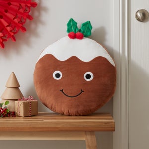Catherine Lansfield Christmas Pudding 3d Cushion