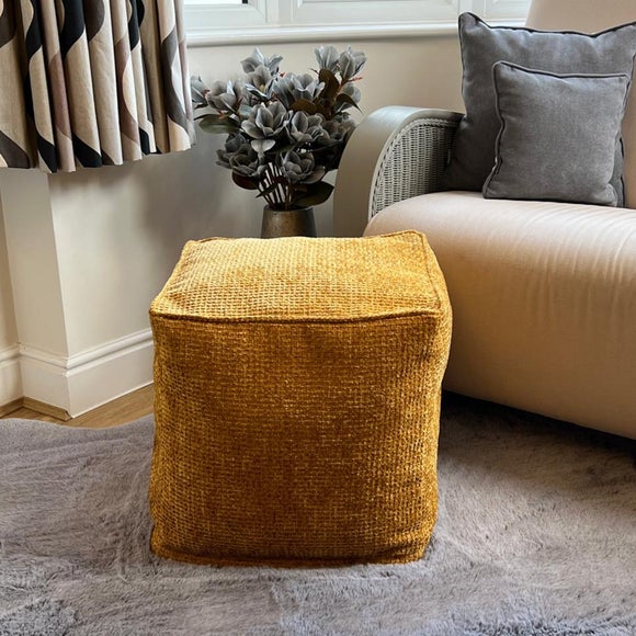 Daro Waffle Cube Pouffe