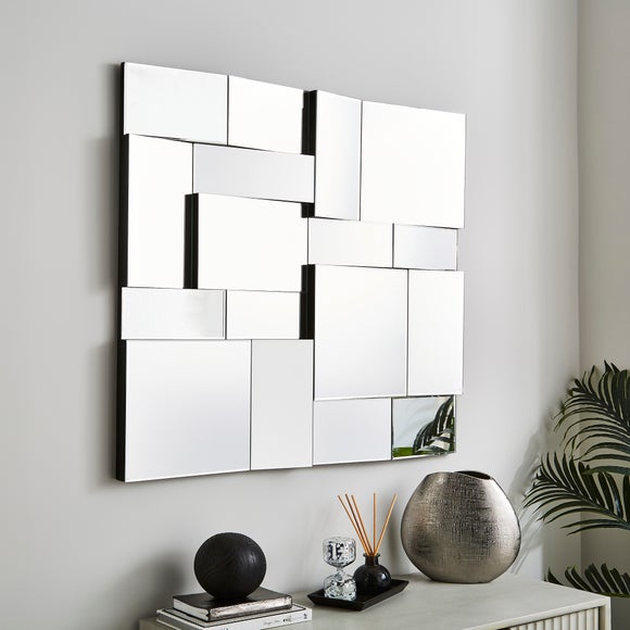 Click to view product details and reviews for 3d Squares Mirrored Wall Art.