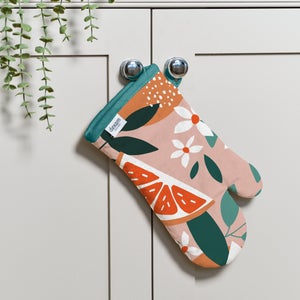 Dexam Exotic Fruit Blush Cotton Single Oven Glove