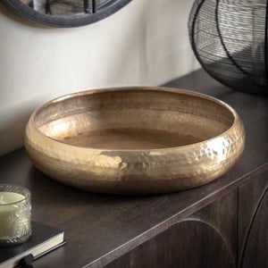 Cedar & Sage Lovella Metal Bowl
