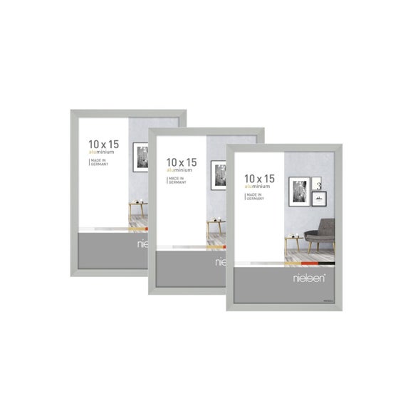 Set Of 3 Nielsen Pixel Photo Frames