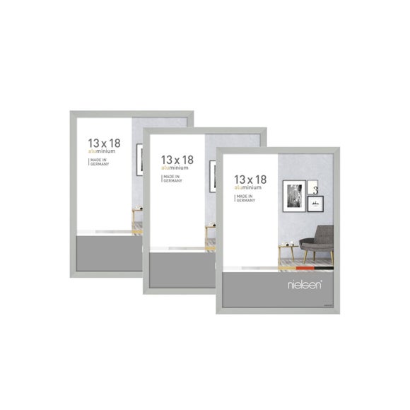 Set Of 3 Nielsen Pixel Photo Frames