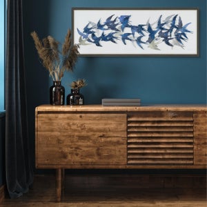 Cedar & Sage Flock Together Framed Print