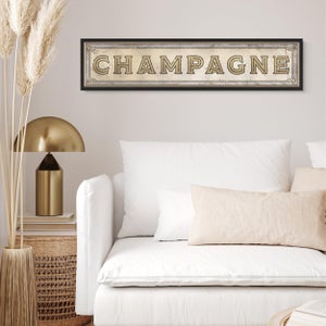 Cedar & Sage Champagne Framed Mirror Wall Art