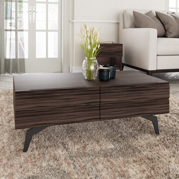 Ashcroft Coffee Table Dark Walnut