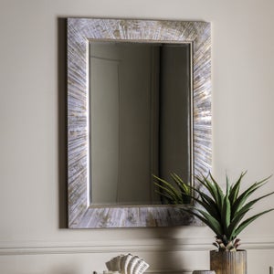 Cedar & Sage Tansy Rectangle Wall Mirror