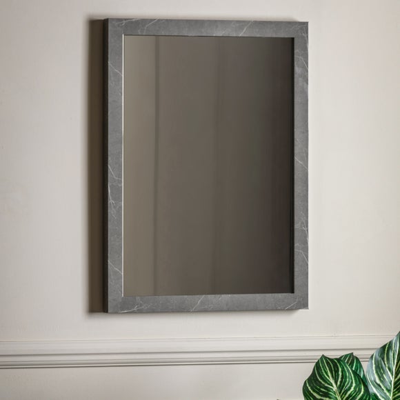 Alora Marbled Rectangle Wall Mirror