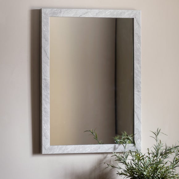 Alora Marbled Rectangle Wall Mirror