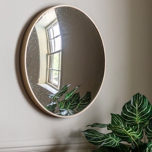 Cedar & Sage Julita Round Convex Wall Mirror