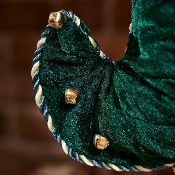 Photo 3 of Velvet Elf Boot Christmas Stocking