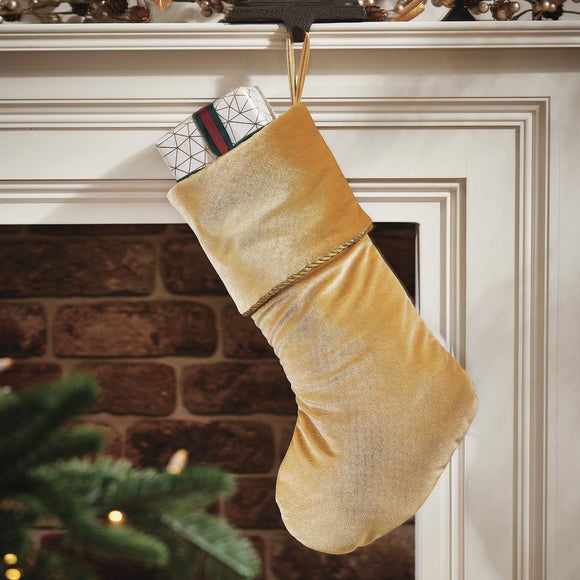 View Belgravia Braided Velvet Stocking View Belgravia Braided Velvet Stocking