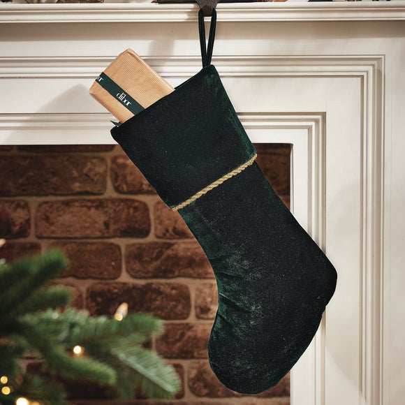 View Belgravia Braided Velvet Stocking View Belgravia Braided Velvet Stocking