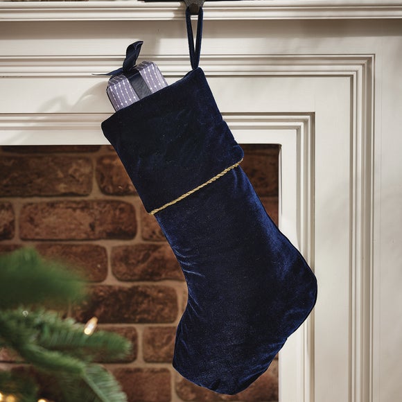 View Belgravia Braided Velvet Stocking View Belgravia Braided Velvet Stocking