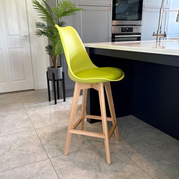 Fusion Living Soho Plastic Bar Stool