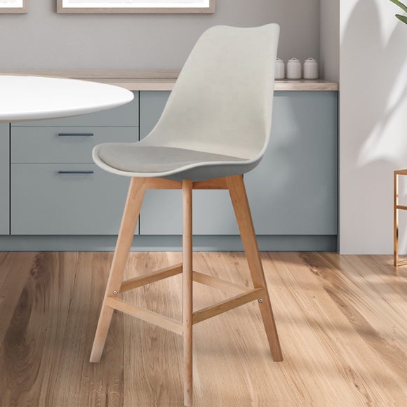 Fusion Living Soho Plastic Bar Stool