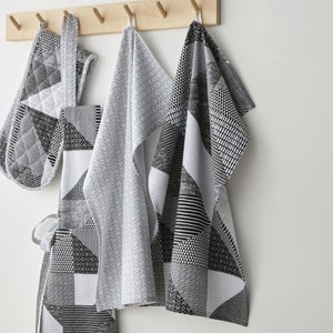 Catherine Lansfield Set Of 2 Larsson Geo Tea Towels