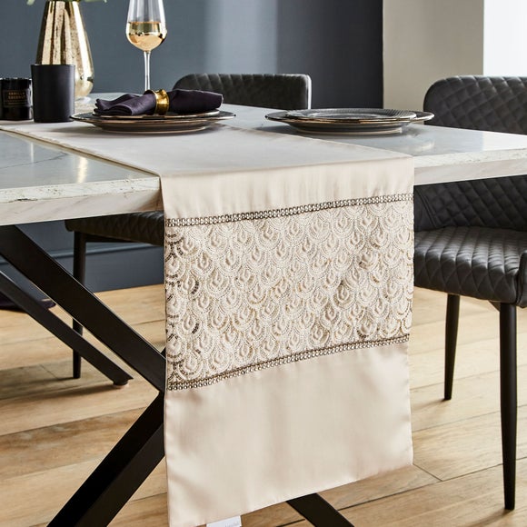 Catherine Lansfield Deco Sequin Table Runner
