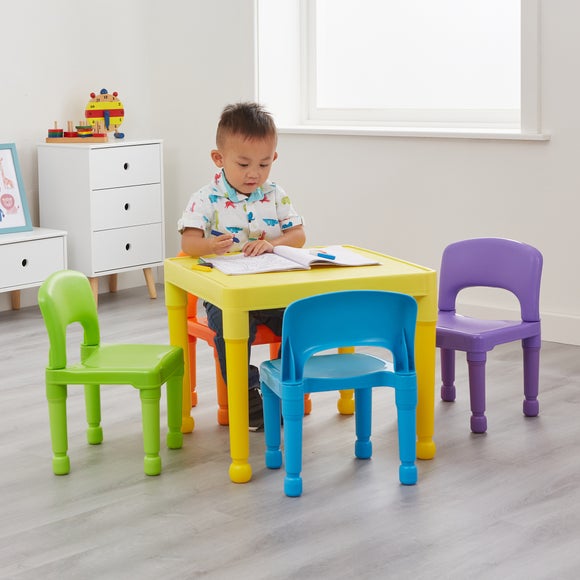 Photos - Kids Furniture Liberty House Kids Plastic Table And Four Chairs Set