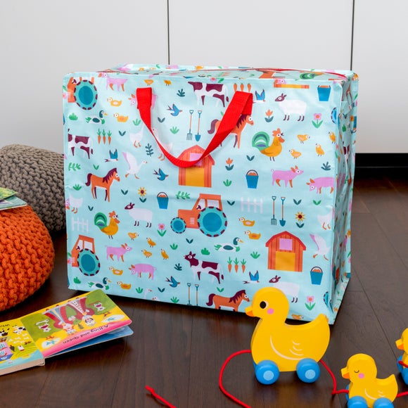 Kids Farm Jumbo Storage Bag