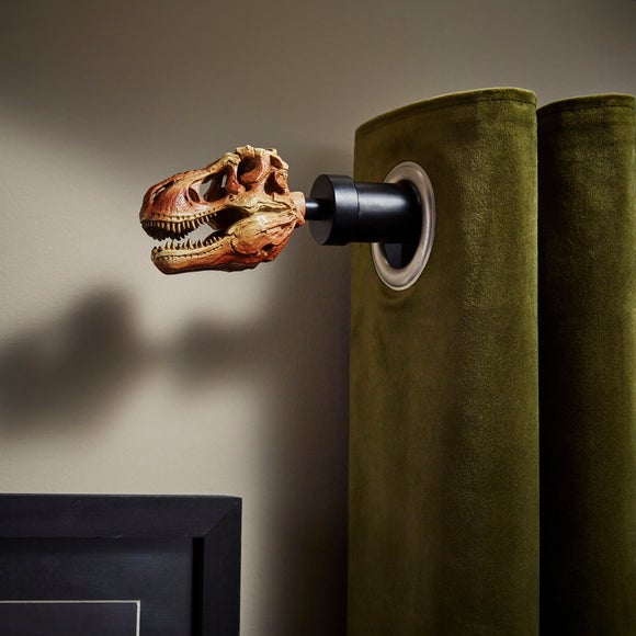 T Rex Extendable Metal Eyelet Curtain Pole