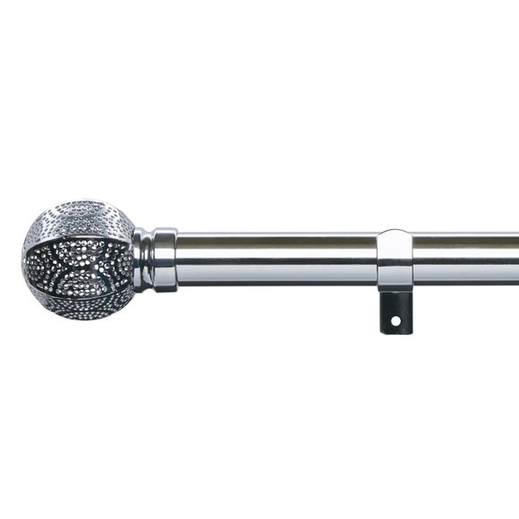 Manila Extendable Metal Eyelet Curtain Pole
