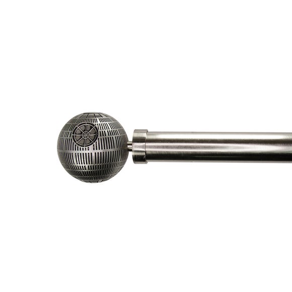 Star Wars Death Star Extendable Metal Eyelet Curtain Pole