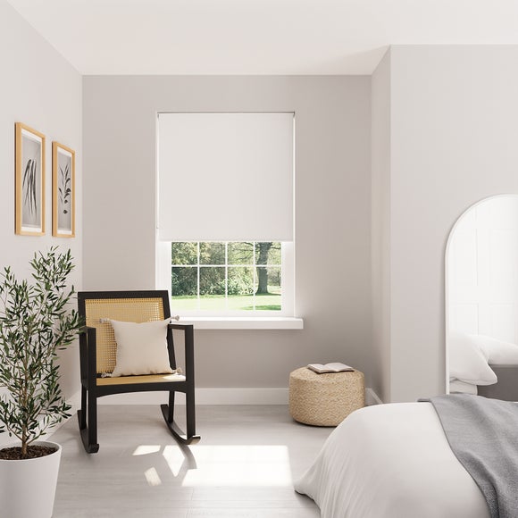 Click to view product details and reviews for Plain Simply Fit Blackout Roller Blind.