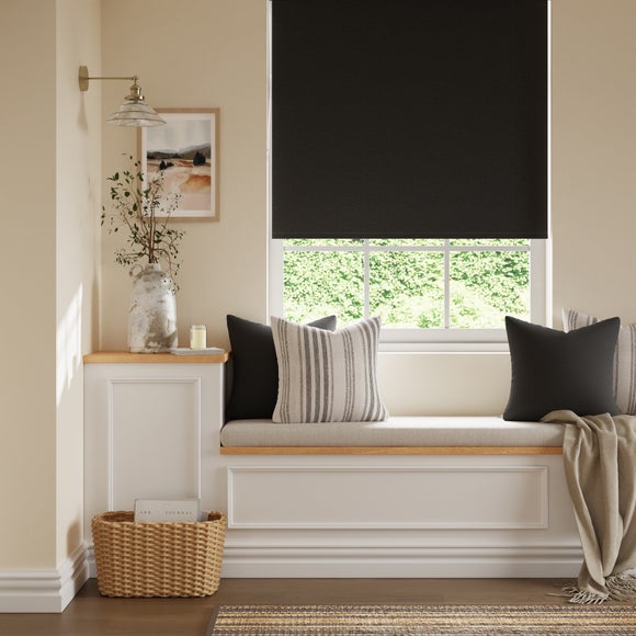View Luna Simply Fit Blackout Roller Blind View Luna Simply Fit Blackout Roller Blind
