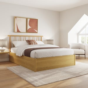 Fusum Spindle Ottoman Bed