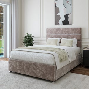 Luxury Chenille Universal Divan Base