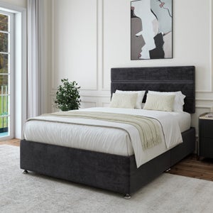 Plush Chenille Universal Divan Base