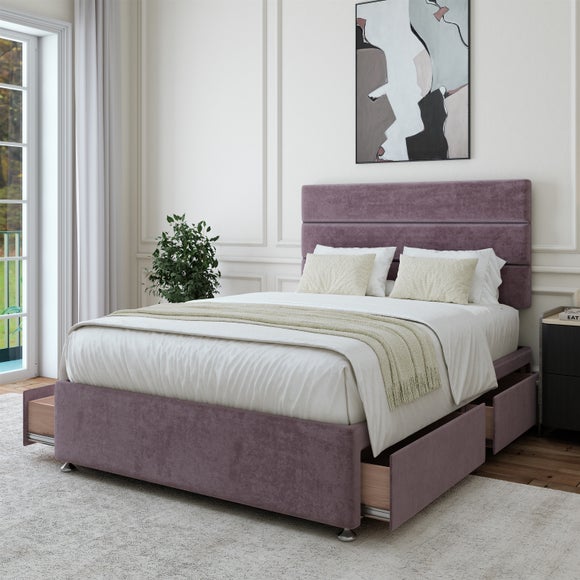 Plush Chenille Universal Divan Base