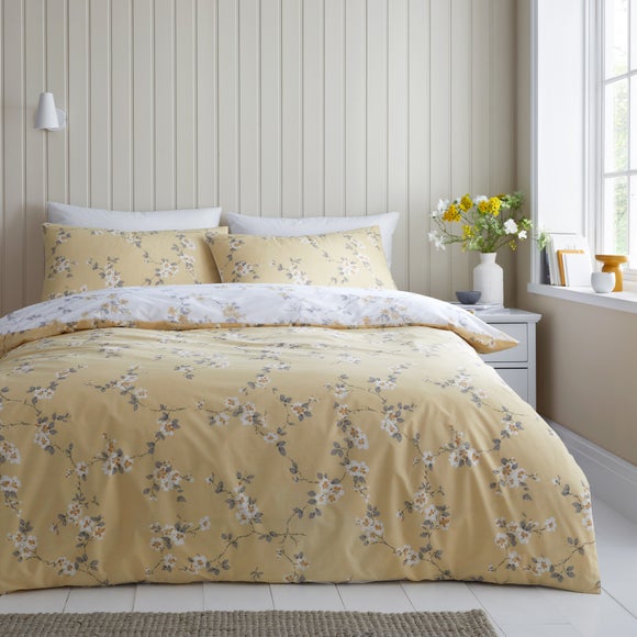 Edith Floral Duvet Cover and Pillowcase Set