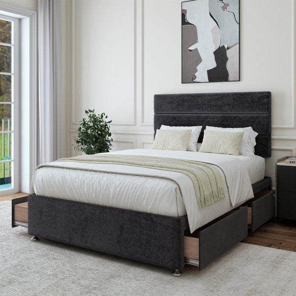 Plush Chenille Universal Divan Base