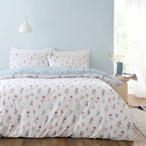 Kelsey Ditsy Cotton Tencel Duvet Cover & Pillowcase Set